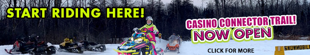 snowmobile connector trail open